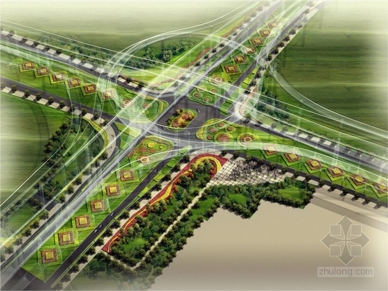 上海城市主干道绿化资料下载-[上海]城市交通主干道绿化改造设计方案