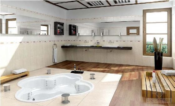 浴室装修设计常识资料下载-浴室模型