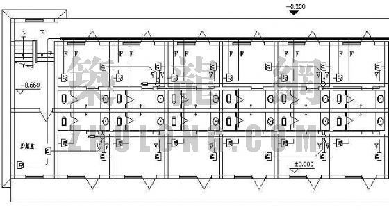 建筑电气设计宿舍资料下载-某职工宿舍楼电气设计