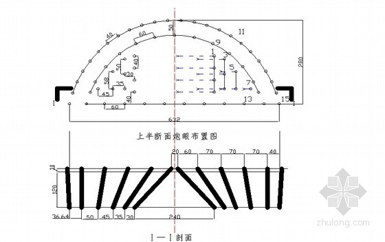 削竹式洞門隧道施工專項方案(新奧法 鑽爆設計)