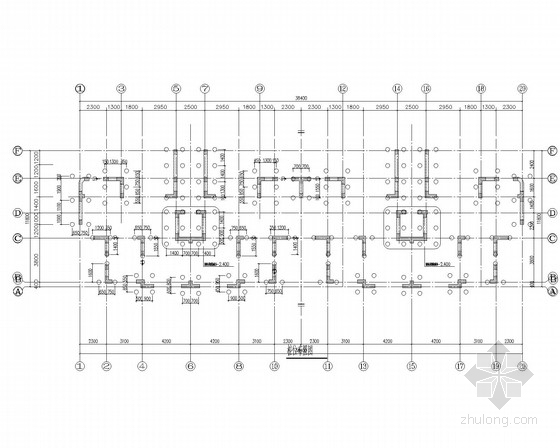 混凝土预制桩施工图资料下载-外滩住宅剪力墙结构施工图(预制桩)