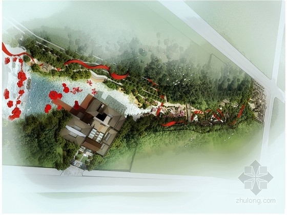 西安汉溪湖公园设计资料下载-[西安]文化遗址公园景观规划设计方案