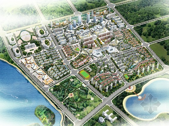 居住区修建性规划设计资料下载-[大庆]某新城居住区修建性详细规划