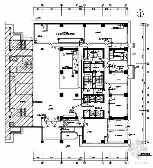 4层办公楼建筑电气施工图资料下载-唐山某27层办公楼电气施工图