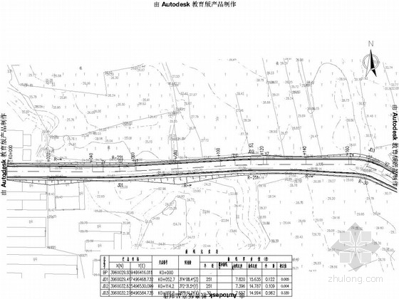 盘山道路施工方案资料下载-[山东]风景区盘山道路施工图46张（含涵洞边坡）