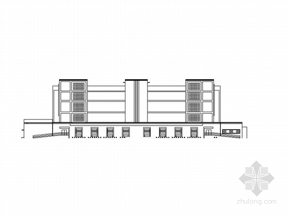 CAD冷库平面图资料下载-[河南]四层中央直属储备冷冻库建筑施工图（甲级设计院 推荐参考）