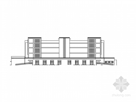 轻钢结构冷库施工图资料下载-[河南]四层中央直属储备冷冻库建筑施工图（甲级设计院 推荐参考）