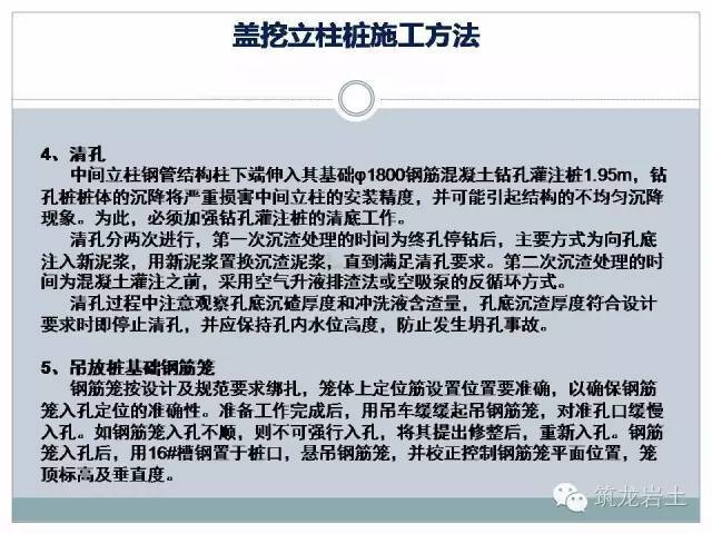 逆作法钢管立柱施工，有了这些示意图就好懂多了_14