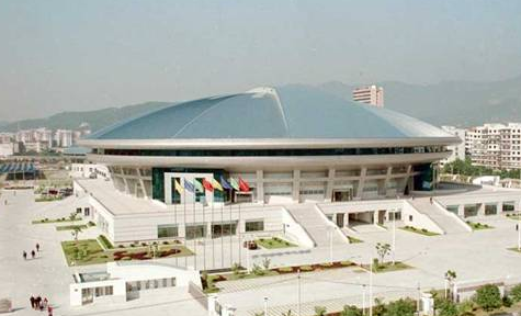 国家体育馆结构设计资料下载-福建省体育馆结构设计