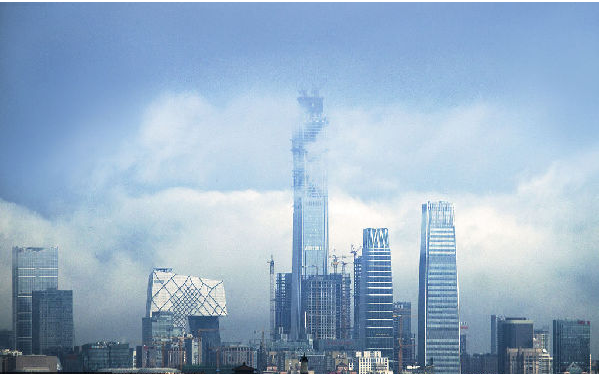 超高层建筑运维资料下载-当中国尊遇见BIM+FM，怎一个“爽”字了得