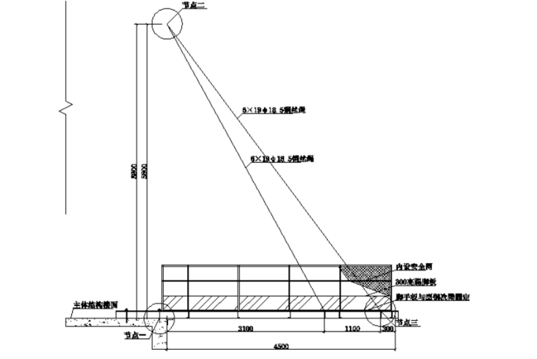 夹层吊装方案资料下载-建业花园里N8地块工程卸料平台施工方案