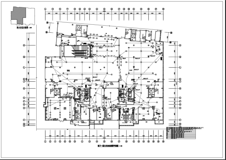 河北某商业公寓楼电气全套施工图纸_5