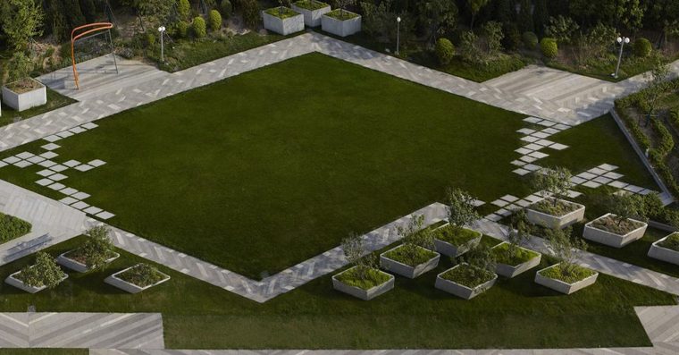 北京东山园境居住社区景观-LOCUS ASSOCIATES余留地-居住区案例-筑龙园林景观论坛