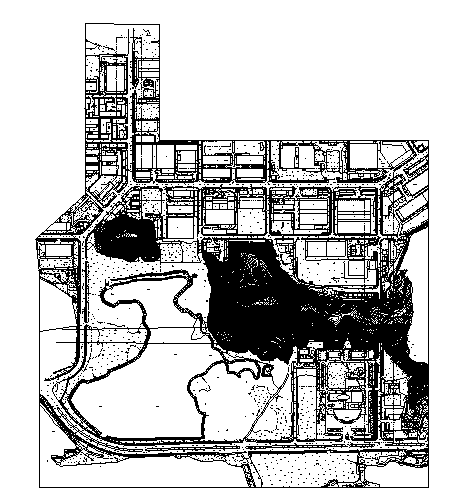 中式拱门围墙CAD资料下载-小城镇综合整治进士路道路拓宽及沿街围墙改造工程