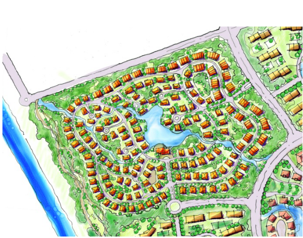 小镇概念性规划设计方案资料下载-温泉小镇总体策划与概念性规划