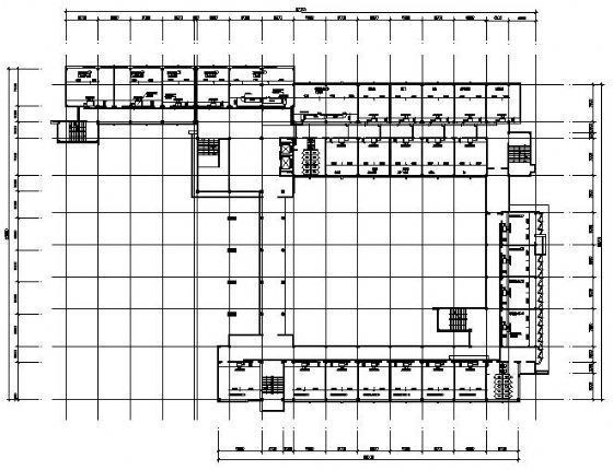 包豪斯设计学院CAD图资料下载-某材料学院楼VRV空调设计图