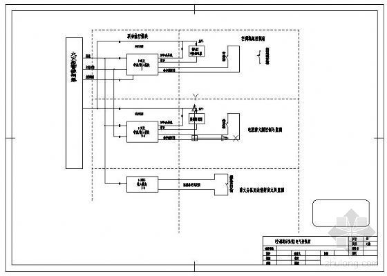 空调系统电气控制资料下载-空调系统联动控制接线图