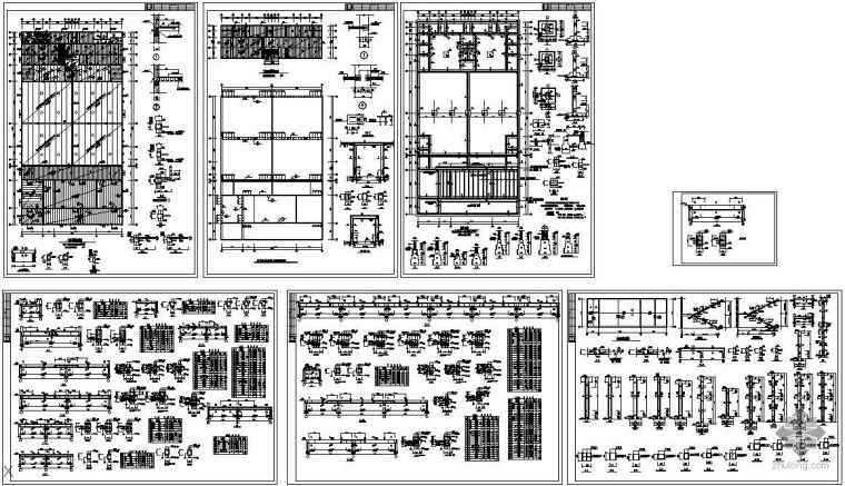 格宾网石笼挡墙结构设计图资料下载-某冷库结构设计图