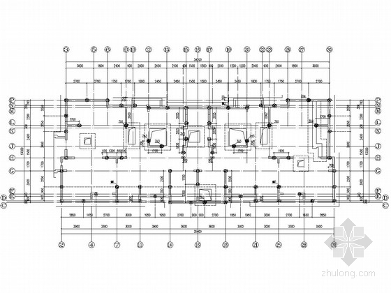 边缘构件结构图资料下载-[河北]18层剪力墙结构住宅楼结构图