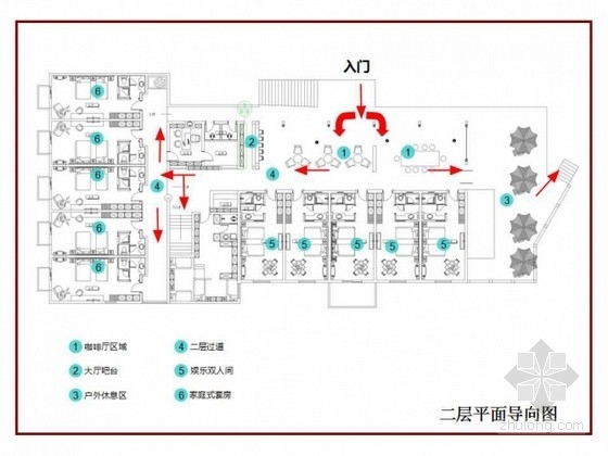 安徽客栈室内设计方案资料下载-[重庆]现代中式风格客栈室内软装设计方案