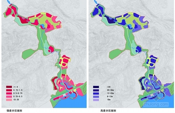 [海南]沿海大型现代风格旅游项目规划方案文本（含多个地块设计）-沿海大型现代风格旅游项目规划分析图