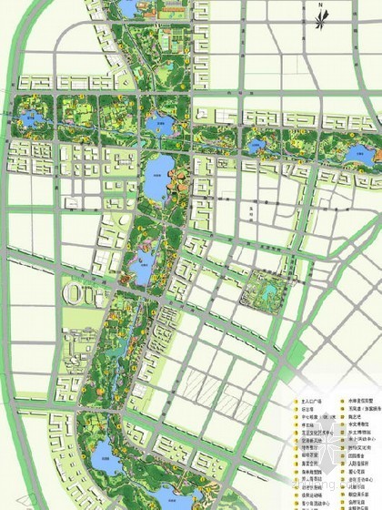 城市公园景观方案资料下载-[成都]县城城市公园景观设计方案