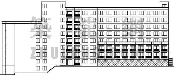 6层学生公寓施工图设计资料下载-某学生公寓建筑施工图