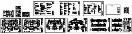 多层别墅全套图纸资料下载-惠州某合院别墅全套图纸