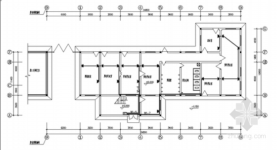 操作室施工图资料下载-某车间排班室电气施工图