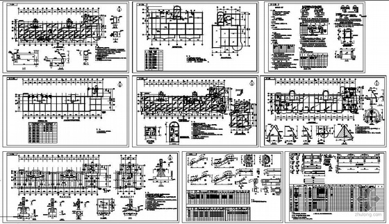 学生作业施工图资料下载-某学生公寓结构施工图