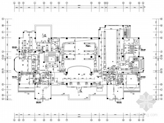 地源热泵冷热源系统流程图资料下载-[武汉]别墅会所地源热泵系统设计施工图