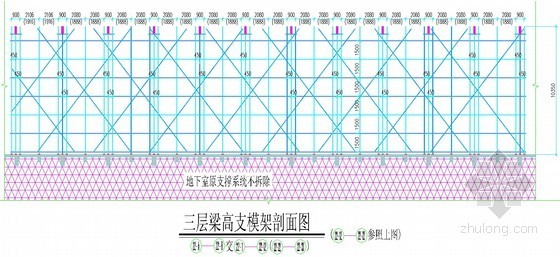 高低跨模板图资料下载-[四川]产业园主体结构高大模板施工方案(附图、计算书)