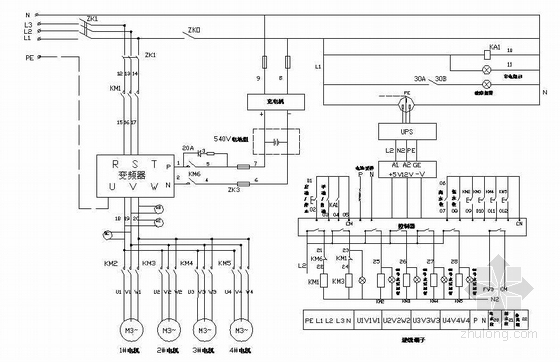 应急电源不间断统调资料下载-消防泵应急电源7.5KW