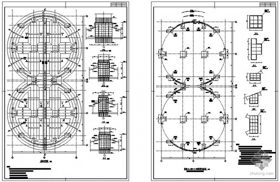 某混凝土筒仓结构设计图资料下载-某煤仓结构设计图