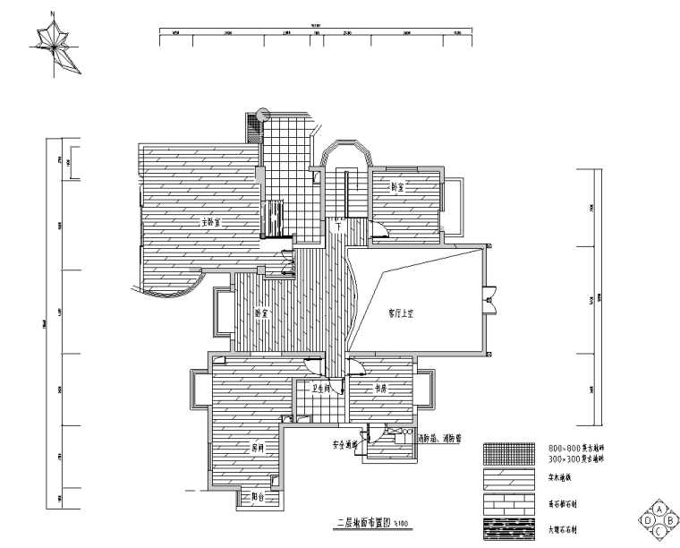 客厅吊顶顶棚资料下载-[四川]GOD--成都天鹅湖住宅装修设计施工图