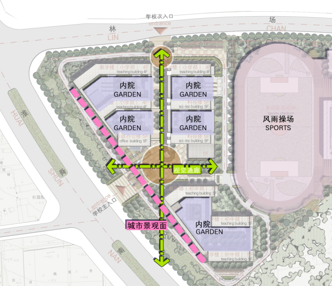 [安徽]36班小学部及30班中学新校区投标方案文本（含两套方案）-36班小学部及30班中学新校区投标方案文本（含两套方案）