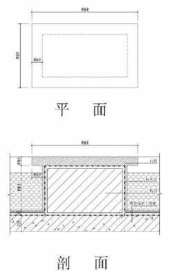 大型地产公司园林景观细节品质研究（细部处理及效果）-大型地产公司园林景观细节品质研究-水中汀步节点图