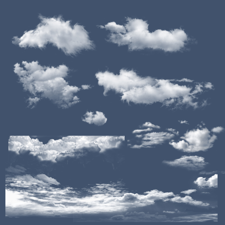 12张高清后期云朵PSD素材-【筑龙网】云朵素材 (3)
