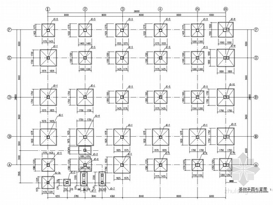 学校操场排水施工图纸资料下载-两层框架结构（屋面钢架）小学风雨操场结构施工图