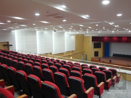 [黑龙江]重点大学文体活动中心训练馆装饰室内CAD装修施工图（含实景图）实景图