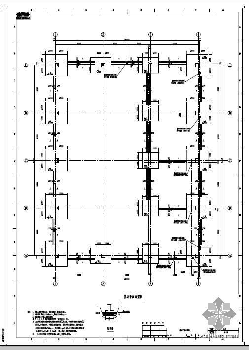 唐山门式钢架资料下载-唐山某液化空气项目仓库结构设计图