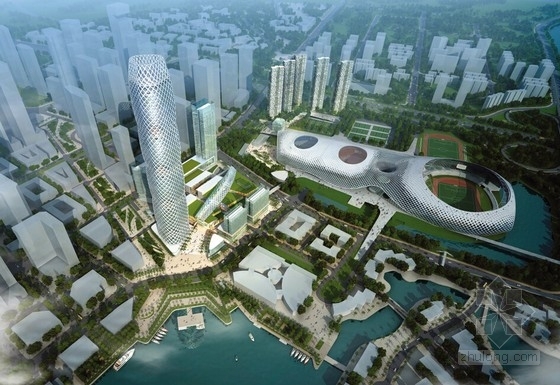 沿海规划设计方案资料下载-[深圳]沿海新区超高层城市中心总体规划设计方案文本