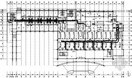 宿舍空调施工图全套资料下载-某宿舍楼地源热泵空调施工图