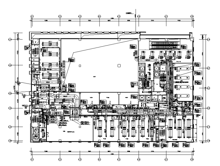 五星级酒店单体图资料下载-山东万达五星级酒店暖通设计施工图（含动力）