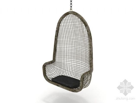 藤编椅子模型资料下载-吊椅