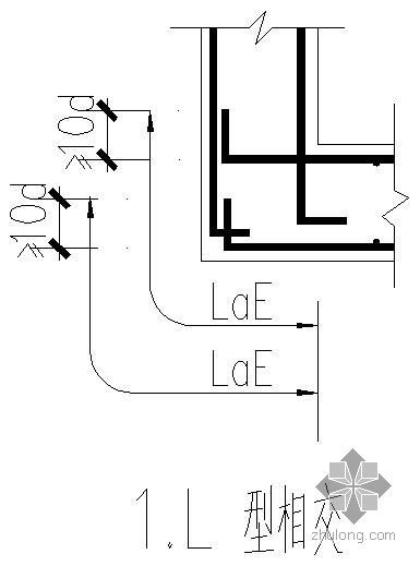 地下室内剪力墙水平筋资料下载-某剪力墙水平筋节点构造详图