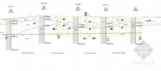 边坡及挡墙工程资料下载-[重庆]2013年某6层框架结构辅楼及停车场项目挡墙边坡工程量清单（CAD详图+项目特征）