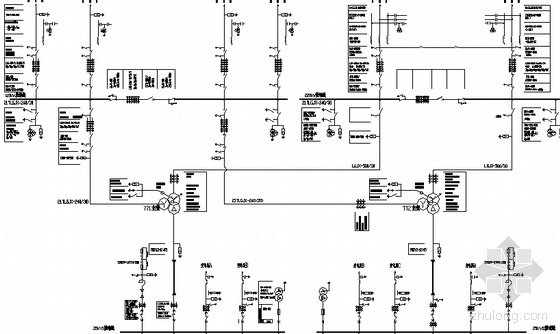 220kv设备支架资料下载-220KV电气主接线图