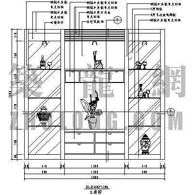 室内立面块资料下载-室内立面37