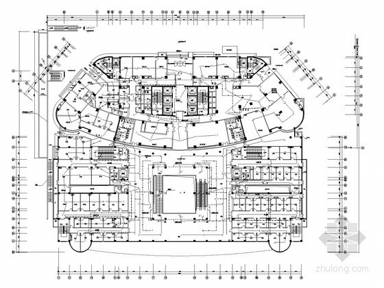 医院综合楼电气施工图纸资料下载-[重庆]二十一层大型医院综合楼全套电气施工图纸95张